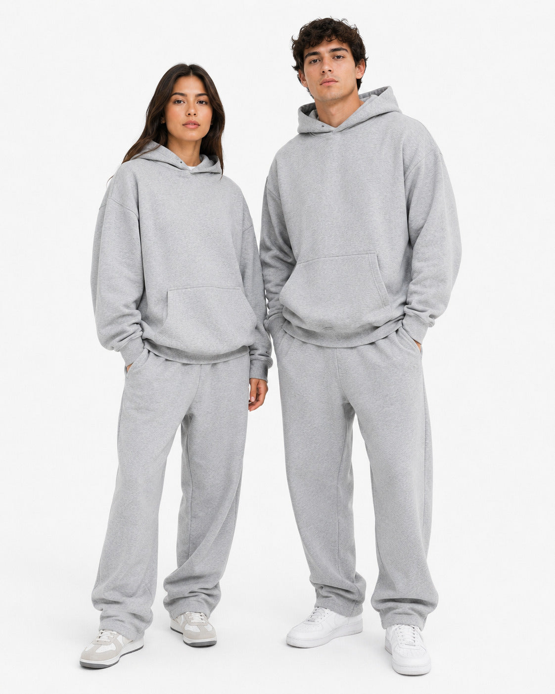 Polera Essential – Gris Jaspeado