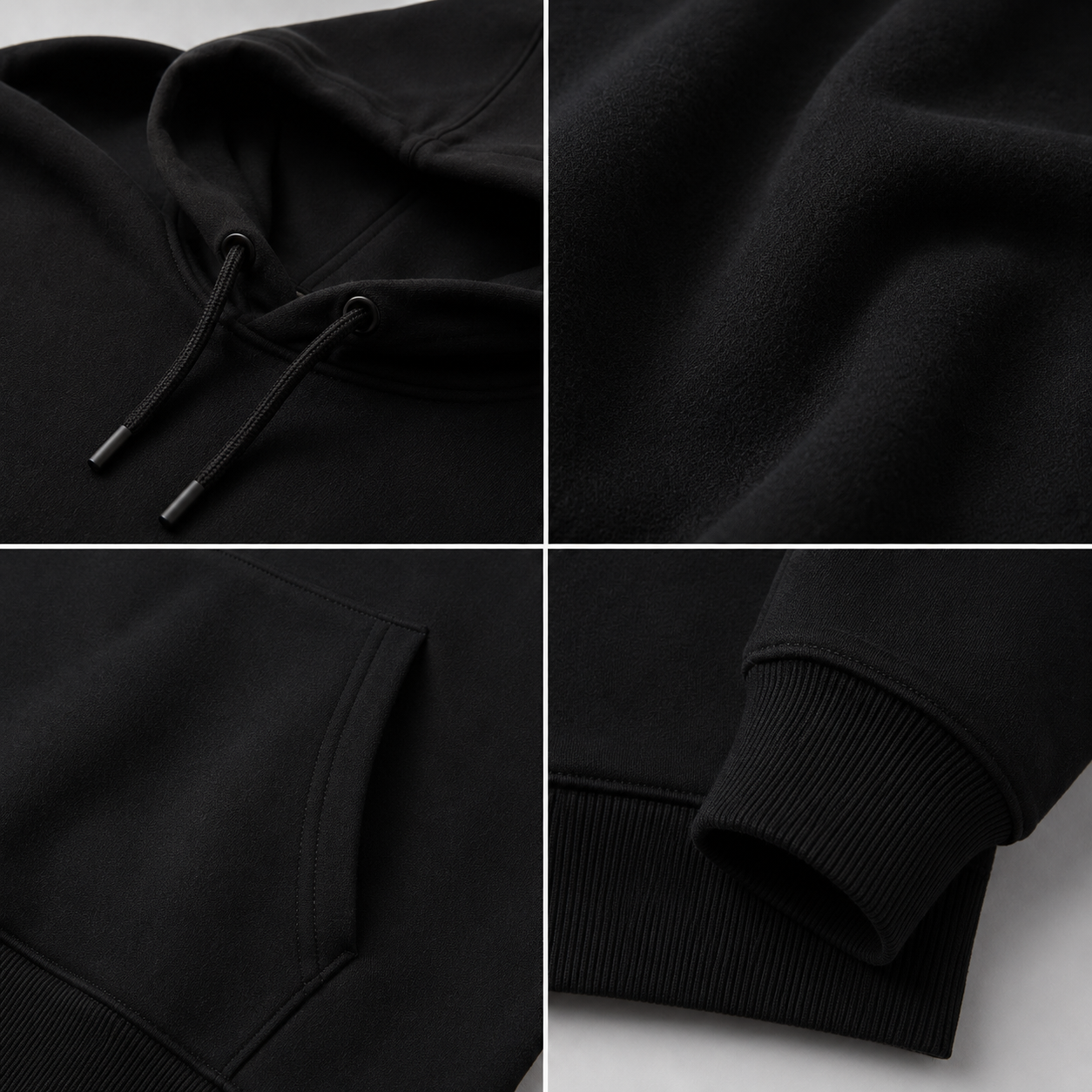 POLERA HOODIE OVERSIZE PREMIUM