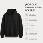 POLERA HOODIE OVERSIZE PREMIUM