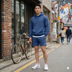 Polera Essential – Azul Acero