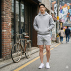 Polera Essential – Gris Jaspeado