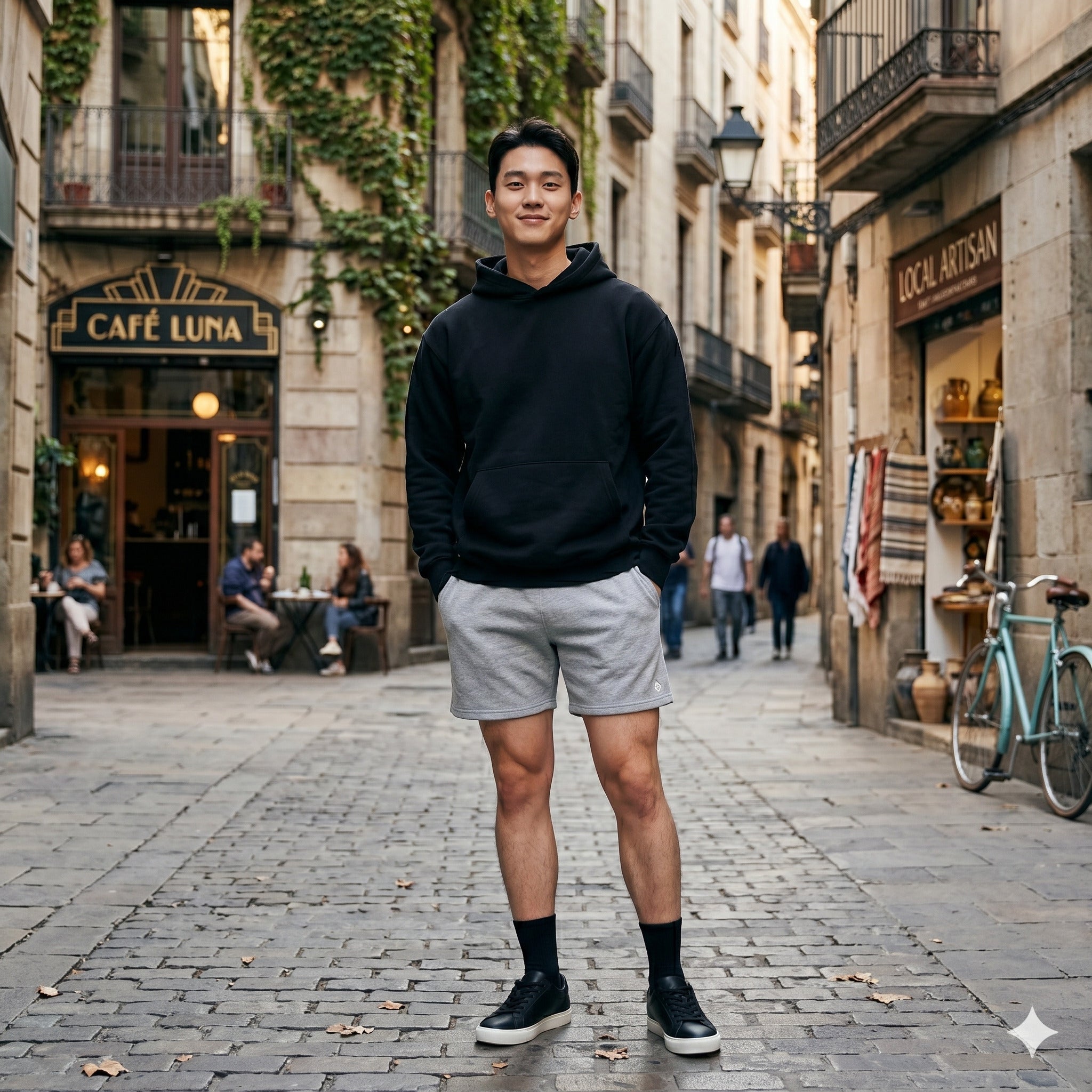 Polera Essential – Negra