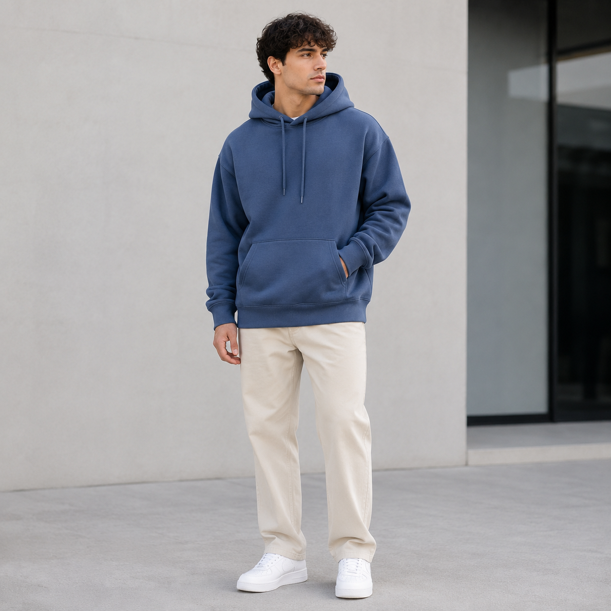 POLERA HOODIE OVERSIZE PREMIUM